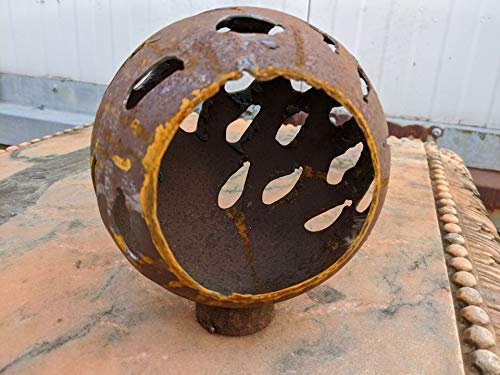 Edelrost Garten Kerzenständer aus Metall Kerzenleuchter Kerzenhalter Wohndeko D15cm