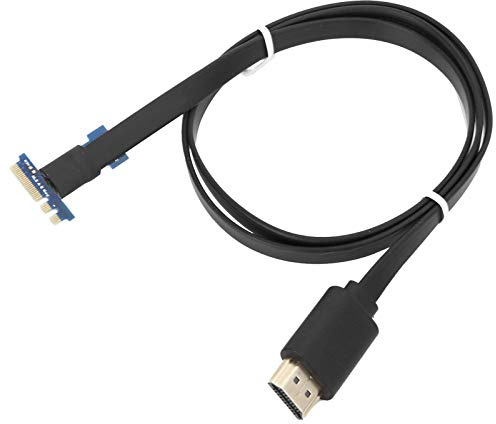 PCI-E-Kabel, NGFF M.2 A/E-Schlüssel zum HDMI-Adapterkabel, leicht zu transportieren und zu verstauen, HDMI-zu-PCI-E-Adapterkabel(NGFF AKEY Interface Adapter Cable)