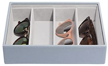 Stackers Dusky Blue Classic Medium Jewellery Box Sunglasses Layer