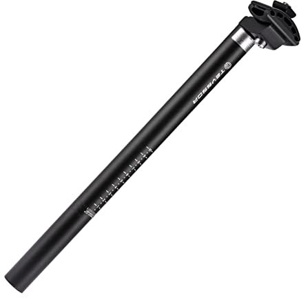 Teyssor Bike Seatpost 25.4/27.2/28.6/30.9/31.6mm Bicycle Seat Post Aluminium Alloy Seatpost for Mountain Bike Road Bike BMX