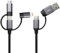 Câble USB-C vers USB-C, USB-A, Micro-USB et Lightning [Callstel]