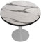 GGMMÖBEL Brasil | Tischplatte | Ø 80 cm | Weiß Marmor | Holzplatte | Perfekt für klappbare Couchtisch, Küchentisch, Esstisch | ABS Kante | HPL beschichtete | Restaurant, Cafe, Bar