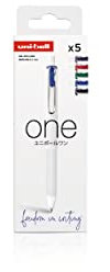 Uni-ball One Roller, einziehbar, Gel-Tinte, 0,7 mm, 5 Farben CLASSIC