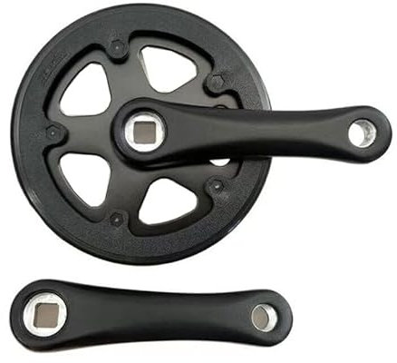 Kurbelgarnitur,Fahrrad Kurbelgarnitur Superleichte 36T 114mm/40T 127mm Legierung Aluminium Kinderfahrrad Kurbel Mountainbike Kurbelgarnitur Faltrad Zubehör ( Size : BSA , Color : 36T 114MM_OTHER )