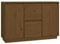 vidaXL Sideboard Schrank Anrichte Beistellschrank Kommode Mehrzweckschrank Standschrank Wohnzimmerschrank Honigbraun 111x34x75cm Massivholz Kiefer