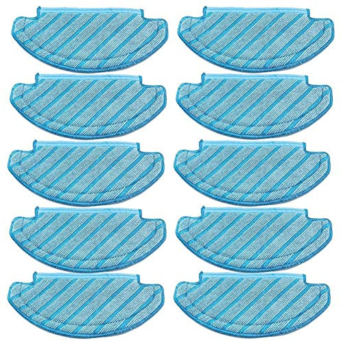 SameeHome 10 Wischtücher für Ozmo T8 T8 Max N8 / N8 Pro Staubsaugerzubehör