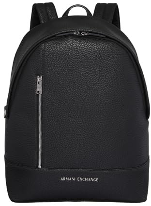 Armani Exchange Men's Pebble Backpack, Black