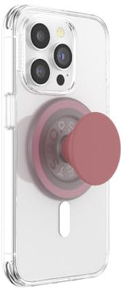 PopSockets Phone Grip for MagSafe, Secure Magnetic Phone Grip & Stand, Hands-Free Kickstand, Wireless Charging Compatible, Cute PopSockets - Clay Speckle