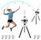 Badminton Aufschlagmaschine, Badminton Trainingsmaschine mit 6 Badminton Tragbare Federball Aufschlagmaschine mit Badminton Ballmaschine für Solotraining Fangbohrer Smash-Training, 15 Ballkapazität