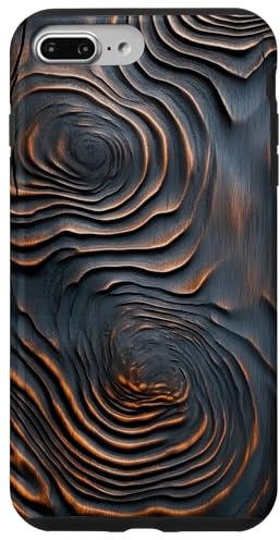 Hülle für iPhone 7 Plus/8 Plus Holzmaserung Holzmaserung Natur Holz