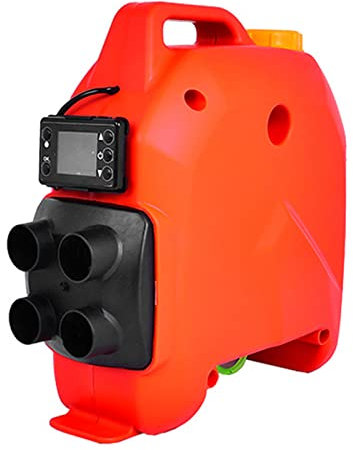 AEJBD Calentador de Aire diésel de 24 V y 8 KW, Todo en uno, con Mando a Distancia y silenciador para Coches, Furgonetas, Camiones, autocaravanas, Barcos, remolques y autocaravanas, 8 KW, 24 V