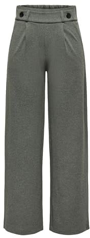 JdY Damen Jdygeggo Life New Long Pant JRS Noos Breites Bein Culotte, Kambaba, XS / 32L
