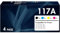 OnmiToner 117A Toner Kompatibel für HP 117A Toner Set für Color Laser MFP 178nwg 179fwg 178nw 150nw 179fnw 150a W2070A W2071A W2072A W2073A Tonerkartusche (Schwarz Cyan Gelb Magenta,4er-Pack)