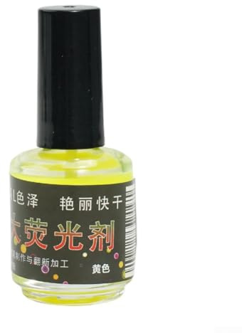 Fishing Float Visibility Improvement Paint Fast Drying and Efficient Tail Repair (Yellow)