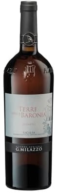 Terre della Baronia Sicilia Rosato DOP | Inzolia Rosa 100% | Vino Siciliano | Biologico | 0.75l | Azienda Agricola G.Milazzo