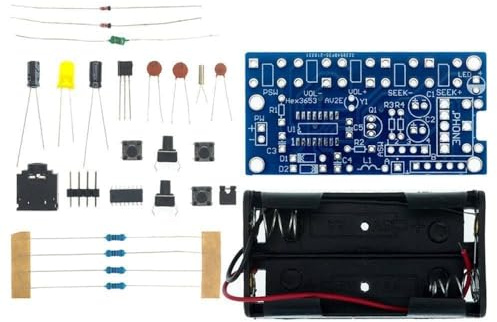 DIY Electronic Kits Stereo FM Radio Receiver Module PCB 76MHz-108MHz DC 1.8V-3.6V