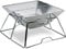 AceCamp Barbecue au charbon de bois portable pliable en acier inoxydable 1601