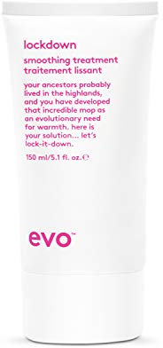 Evo mane tamer lockdown smoothing treatment 150ml I Leave-In-Cream zum Glätten für krauses, widerspenstiges, coloriertes Haar I verleiht Geschmeidigkeit, Glanz, reduziert Frizz I vegan, ohne Sulfate