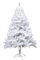 Gravidus künstlicher Weihnachtsbaum Tannenbaum Christbaum 90 cm in weiß inkl. Metallfuß Christbaumständer