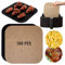 Air Fryer Parchment Paper Compatible with Instant Pot, Ninja, Philips, Oster, Breville, Sur La Table, Emeril Lagasse, Farberware, Bella, Kalorik and More | Unbleached Airfryer Liners, Steaming Paper