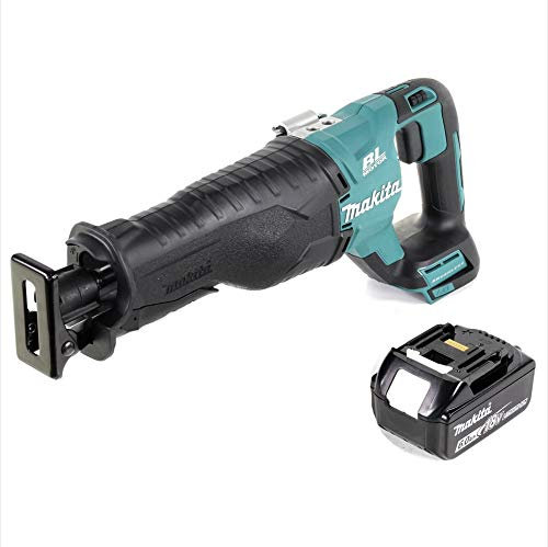 Makita DJR 187 Akku Reciprosäge 18 V Brushless Säbelsäge + 1x 6,0 Ah Akku - ohne Ladegerät