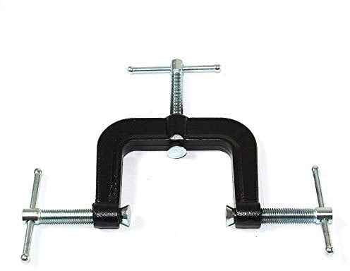 BIG HORN 19634 Heavy Duty 3-Way Edge Clamp