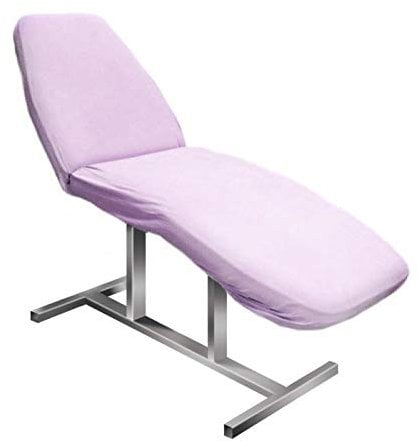 Activeshop Frottee Spannbezug für alle gängigen Kosmetikliegen Massageligen Massagebank Klappbar Massagestuhl Violett messung 60 x 190 cm extra-pflegeleicht