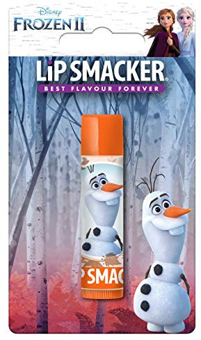Lip Smacker - Disney's Frozen Collection - Lip Balm for Kids - Lip Smacker Disney Olaf Single Balm - Wonderful Waffles and Syrup Flavour