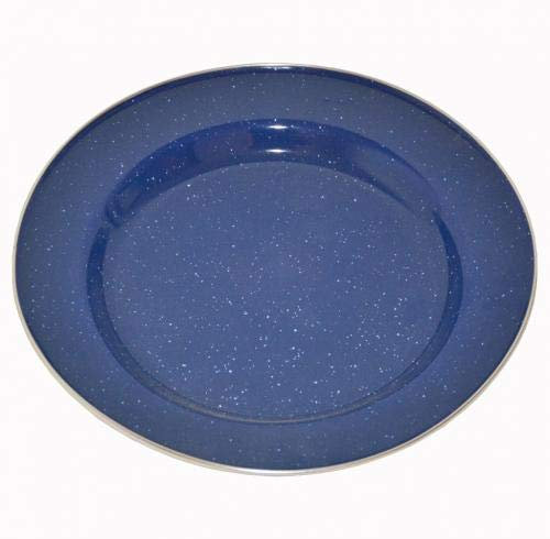 A.Blöchl Teller Emaille (Blau/26 cm)