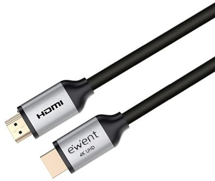 Cavo HDMI Alta Velocità Ultra HD 2.0- Ideale Per Console e Home Theater - 4K@60Hz, HDR - Lunghezza: 5 Metri - Connettori in Metallo