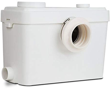 P600 Macerator Pump Sanitary for Toilet Shower Sink Waste 3 in 1 IP54 Rated Powerful 600 Watt Motor