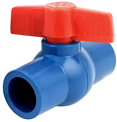 Klomberie 25 mm 3/4 BSP T-Griff blau PPR Kugelhahn