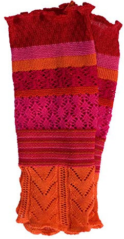 Invero, Merino Armstulpen Ruby Mehrfarbig, 100% Wolle (Flamenco)