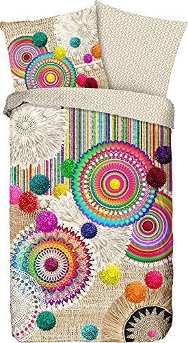 HIP Satin Bettwäsche Inessa Multi
