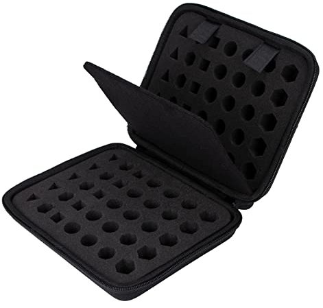 Aenllosi Hart Tasche Hülle für DND Würfel Set 70 DND Polyhedral Dice(Tasche)