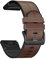AISPORTS 22mm Quick Fit Uhrenarmband Kompatibel mit Garmin Fenix 6 Armband Damen Herren, Leder Silikon Hybrid Soft Sportarmband Ersatzarmband für Garmin Fenix 7/6/6 Pro/5/5 Plus/Epix Gen2/Quatix 5/6