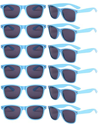 Eyegla 12 Stücke Unisex Retro Party Sonnenbrillen Neon Farbe Lustige Party Brillen Für Herren Damen