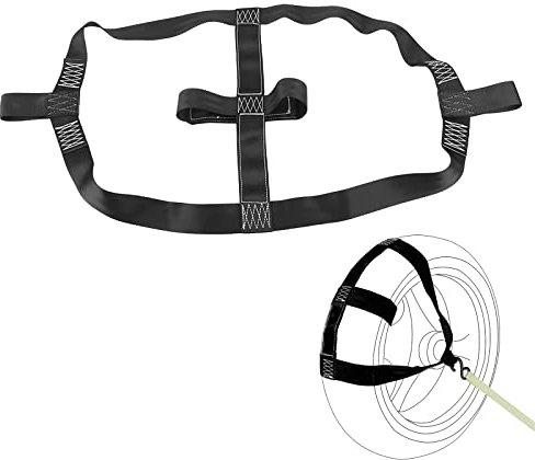 Bogoro Motorrad Spanngurte, Motorrad Spanngurte Transportsicherung, Universal Motorrad Spanngurte, Motorrad Hinterrad Spanngurte, Spanngurte Hinterrad, für Hinterrad. Hinterreifen, Motorrad, Schwarz
