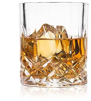 TOMYEUS Wassergläser Haushaltswhiskyglas Trinkgläser Bourbon oder Whisky Glass Cup, Bar, Eistee, Wasser, Mojito und Tom Collins Gläsern Trinkgläser