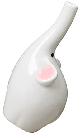 Veemoon Kreative Elefant-vase Aus Keramik Niedlicher Blumenpot Für Sukkulenten Kleine Pflanzen Als Tischdeko Für Wohnzimmer Besondere Anlässe Kompakte Für Jeden