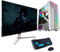 Pack Gamer Completo | Ordenador Sobremesa AMD Ryzen 5 4600G con RTX 3060, 16GB RAM, 480GB SSD + 1TB HDD, Windows 11 Pro | Incluye Monitor de 27, Teclado y Ratón | PC Gaming de Alto Rendimiento
