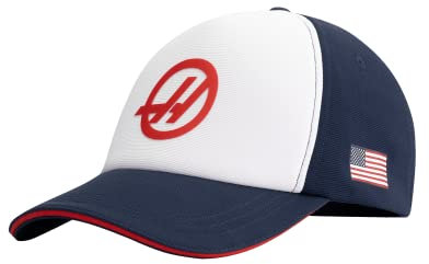 CMC Motorsports Haas Racing F1 USA Team Mütze Hut, Blau, Einheitsgröße