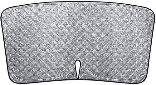 OUTS Coche Viseras Parasol para Peugeot 207 Sedan, Resistente Desgaste Antideslumbrante Anti Ultravioleta Automóvil Interior Accesorios,A/Front