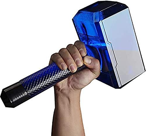 Wasserflasche 1,7 Liter, Sport Hammer Wasserflasche Für Thor Geformte Wasserflasche Mit Großem Fassungsvermögen, Ungiftig, Für Fitness, Outdoor, Erwachsene, Kinder, Trendiges Training,Hilarious123