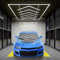 Neatfi 6 LED-Autogaragenlichter, 42.240 Lumen, 6500K, Moderne Deckenlampe für Autoaufbereitung, Garage, Werkstatt und Fitnessstudio (6 Pfeile, Kaltweiß)