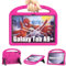 Kids Case for Samsung Galaxy Tab A9 Plus 11 inch 2023, Sonlaryin Lightweight Shockproof Samsung A9+ Tablet Case with Handle Stand for Samsung Galaxy A9 Plus Tablet (SM-X210/X216/X218) - Pink