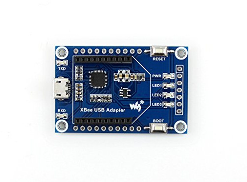 XBee USB Interface Adapter Compatible with Core2530 (B) Dual-mode UART Communication Board Onboard Buttons/LEDs