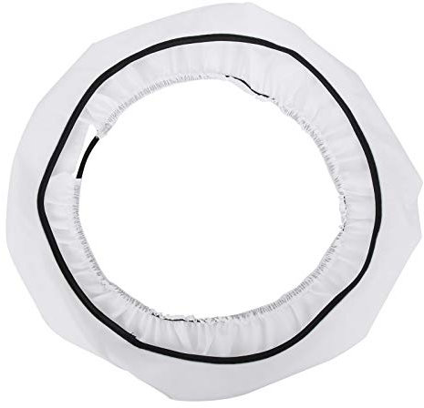 Ring Light Softbox Diffuser, LED Ring Light Soft Cloth, Live Beauty Fill Light Soft Cloth, Easy to Fold. (14 inch ring diffuser white)
