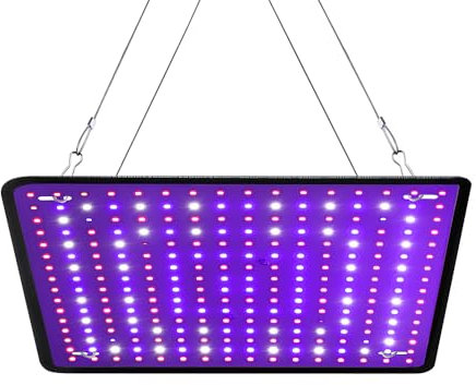 XUNDE 35W LED wachsen Licht Vollspektrum für Indoor-Pflanzen-UV wachsen Lampe, Pflanzenbeleuchtung Saatgut starten Sämlinge Gemüse Pfeffer hängende wachsende Lampen (Volles Spektrum)