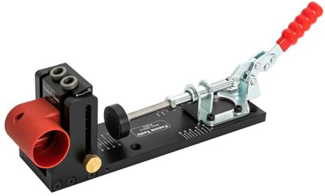 Plantillas de perforación de agujero inclinado, juego de construcción de taladro, agujero de 9,5 mm, para placas de 13-38 mm de grosor